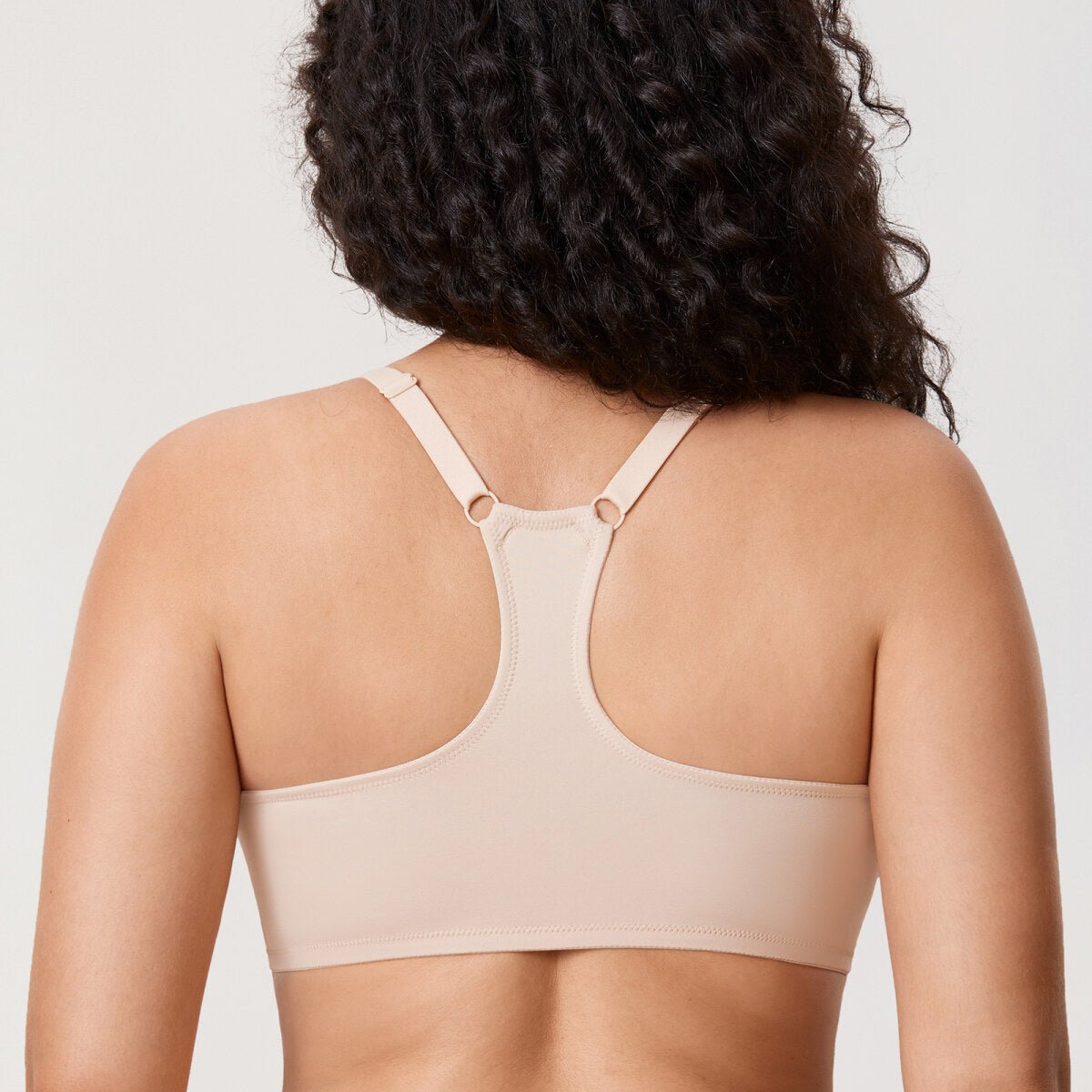 Racerback Front Closure Lace Underwire Bra
