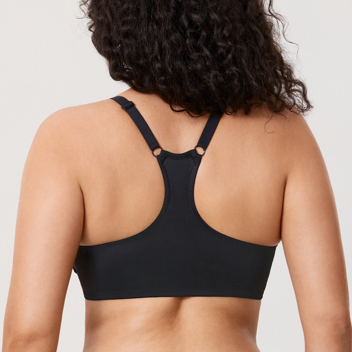 Racerback Front Closure Lace Underwire Bra