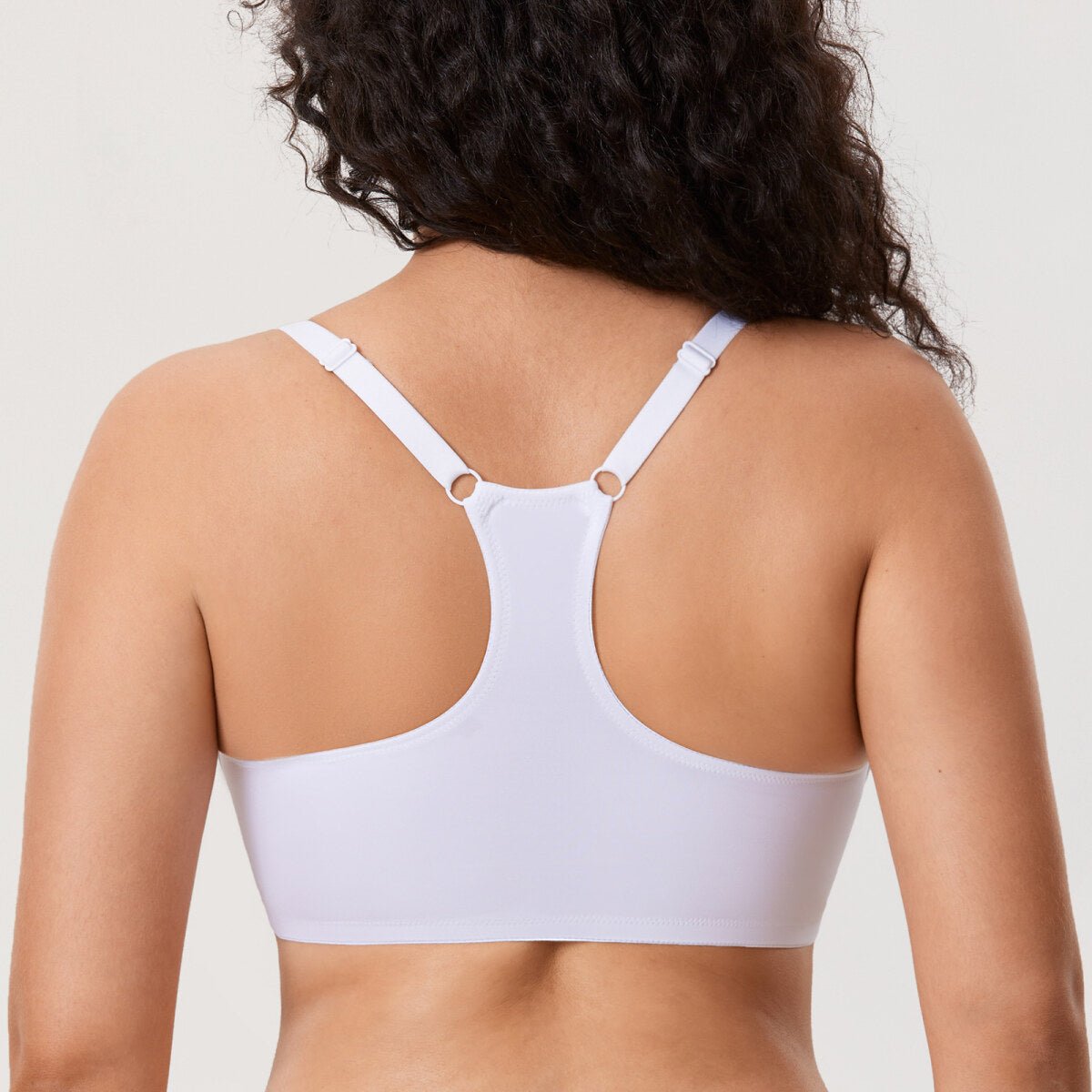 Racerback Front Closure Lace Underwire Bra