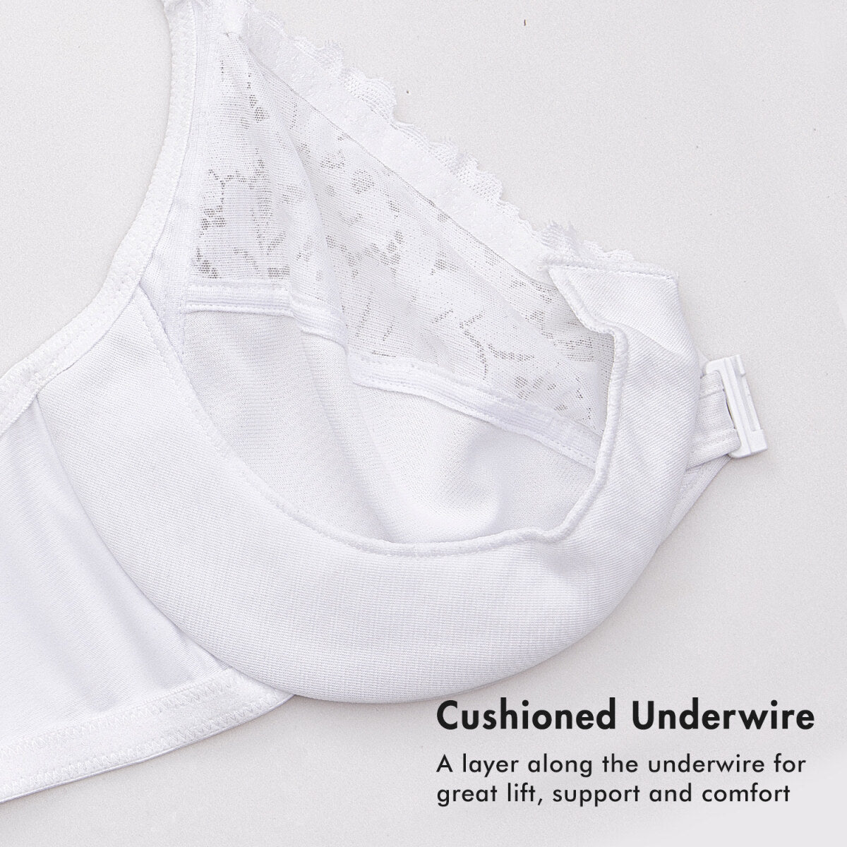 Racerback Front Closure Lace Underwire Bra
