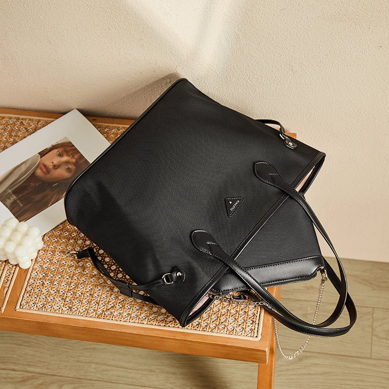 Raleigh Large Capacity Canvas Commuter Tote Bag