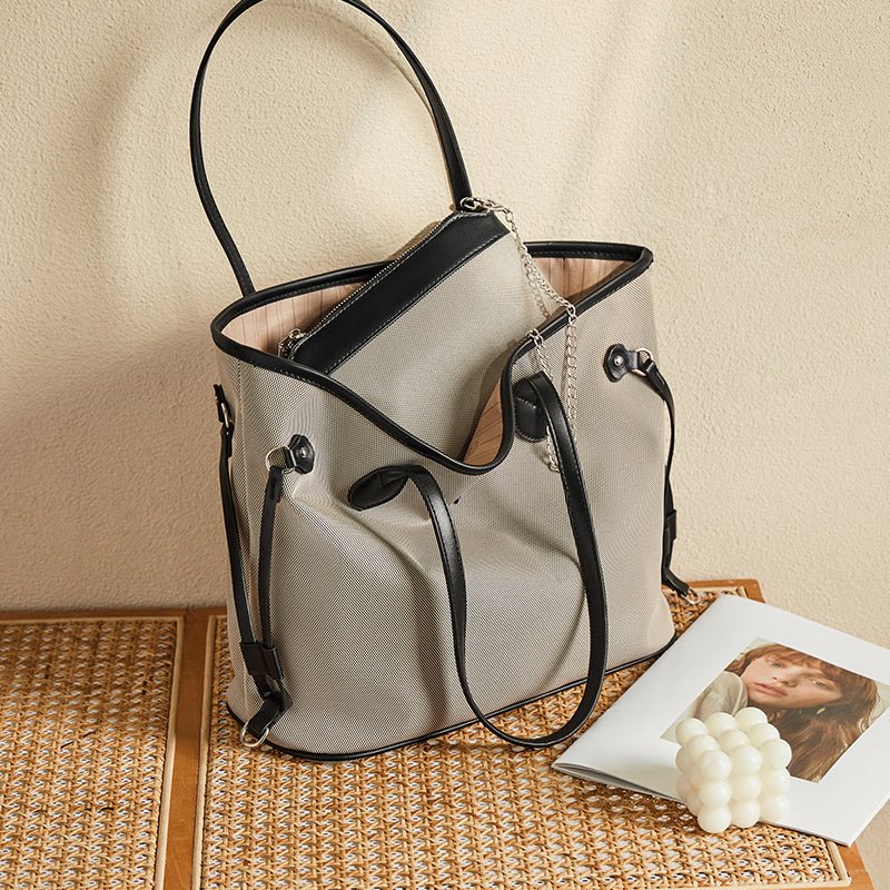 Raleigh Large Capacity Canvas Commuter Tote Bag