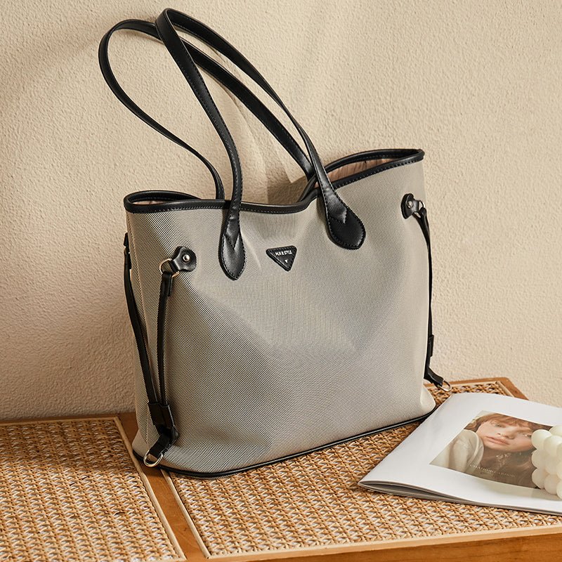 Raleigh Large Capacity Canvas Commuter Tote Bag