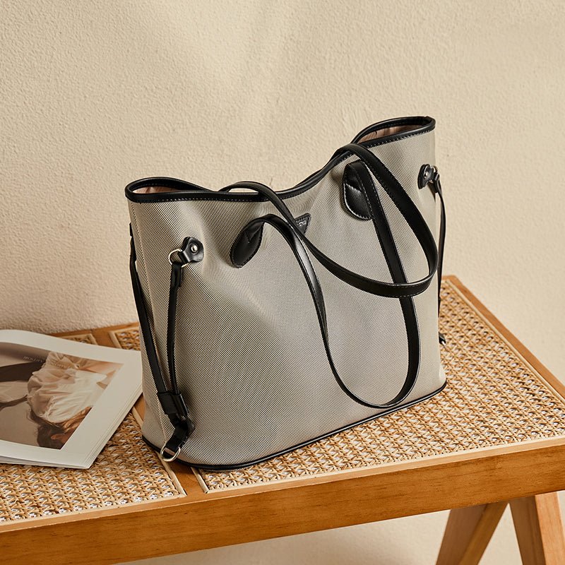 Raleigh Large Capacity Canvas Commuter Tote Bag