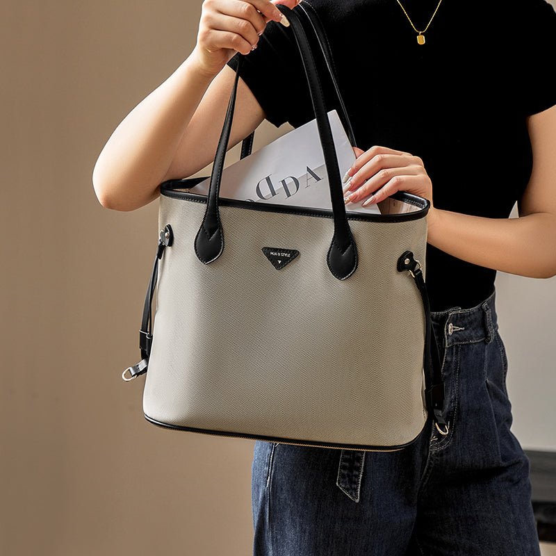 Raleigh Large Capacity Canvas Commuter Tote Bag