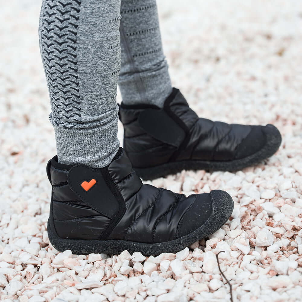 reagan non slip breathable soft sole baby boots all black 5