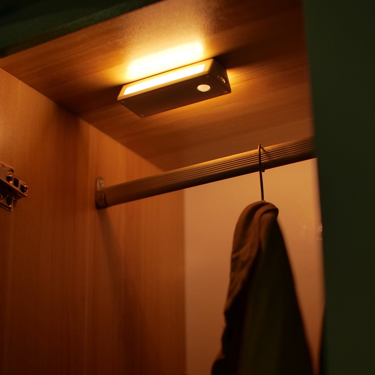 Rechargeable Motion Sensor Wooden Wall Night Light