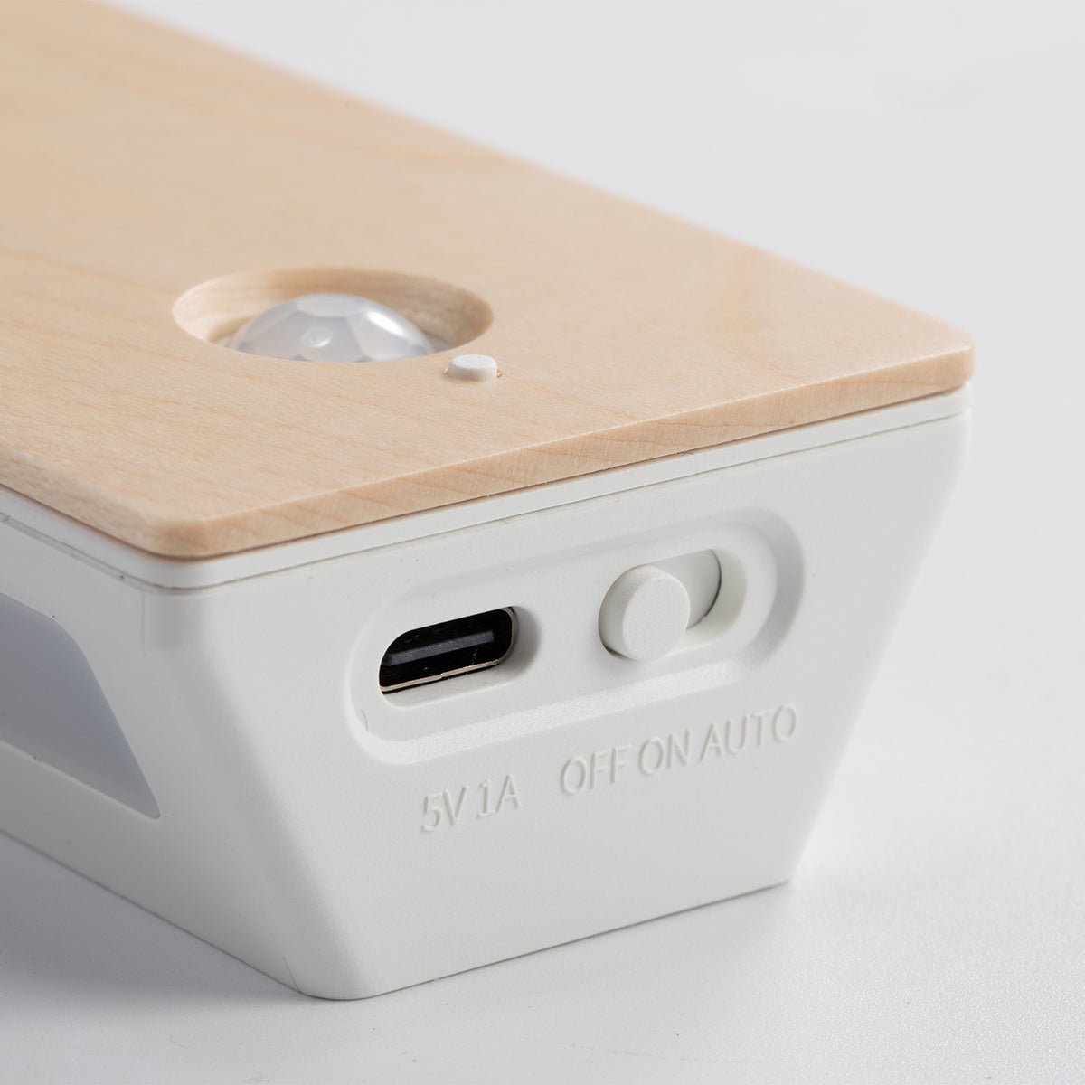 Rechargeable Motion Sensor Wooden Wall Night Light
