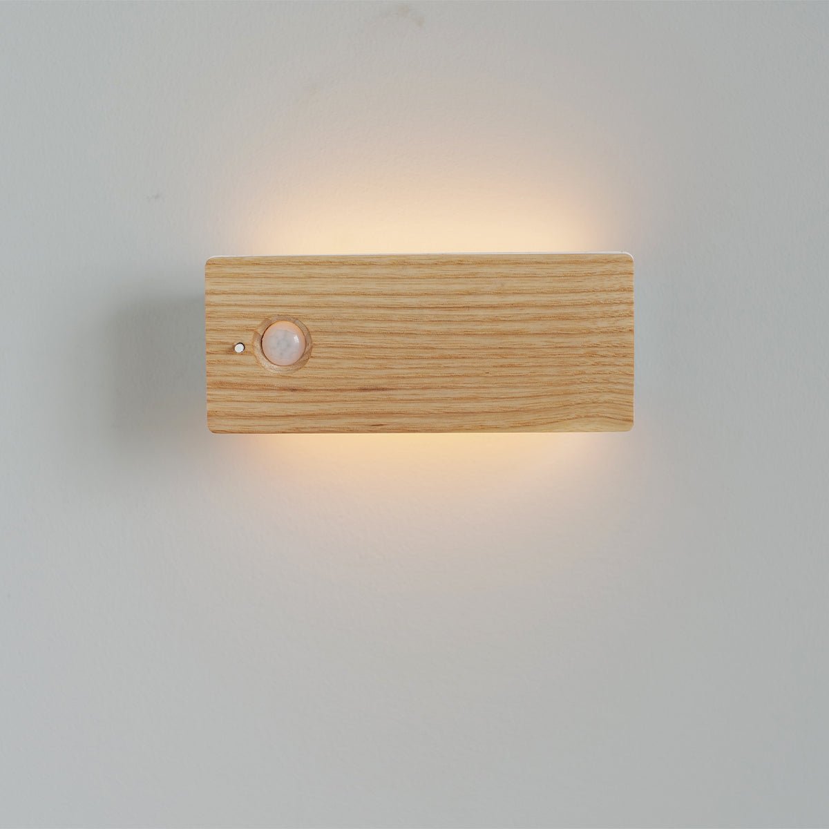 Rechargeable Motion Sensor Wooden Wall Night Light