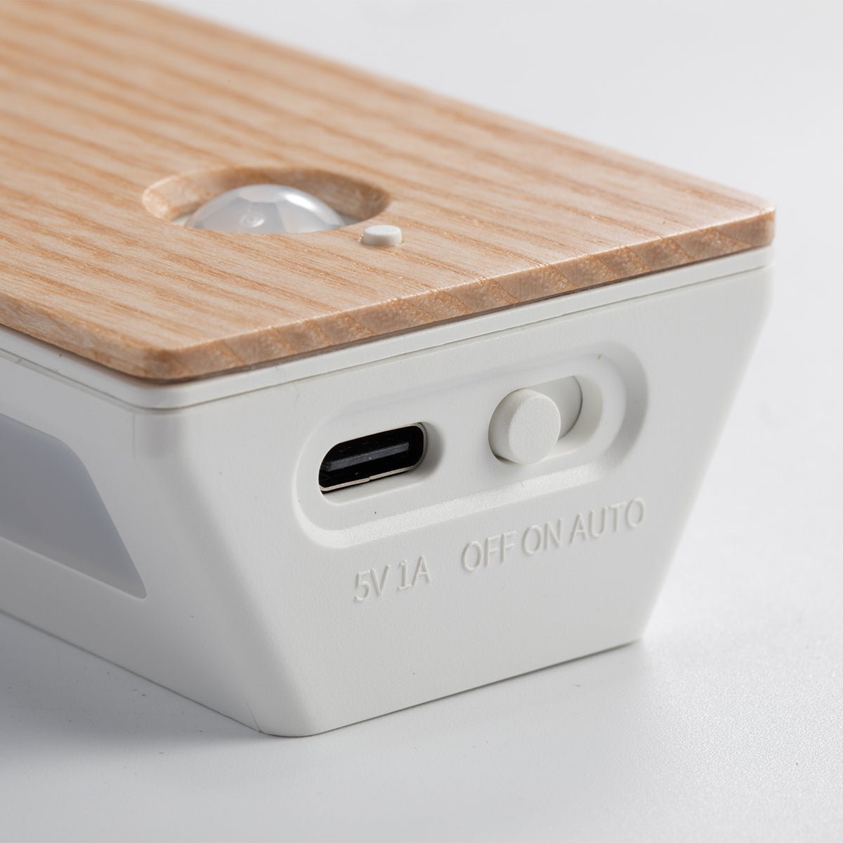 Rechargeable Motion Sensor Wooden Wall Night Light