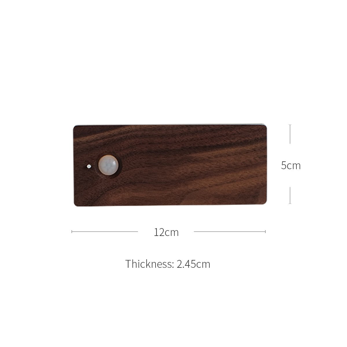 Rechargeable Motion Sensor Wooden Wall Night Light