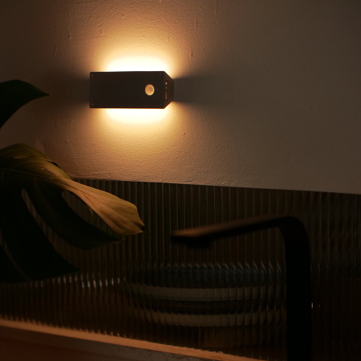 Rechargeable Motion Sensor Wooden Wall Night Light