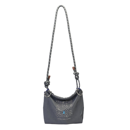 Recycled Nylon Mini Crossbody Bag with Cat Print & Braided Rope Strap – Ultra-Lightweight Casual Shoulder Bag