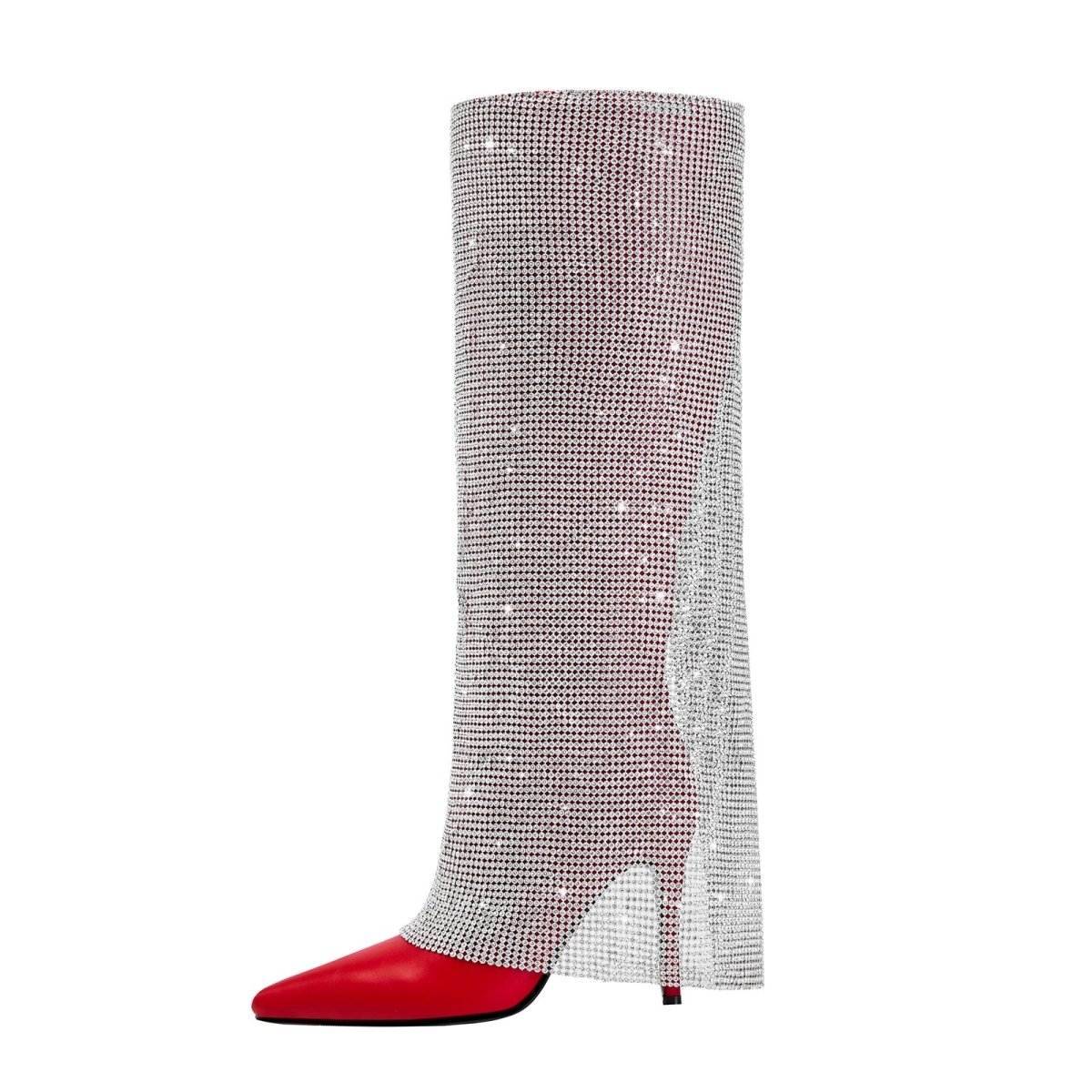 red - knee - high - boots - with - silver - glittery - panel_all_red_1.jpg