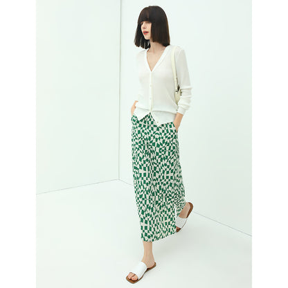 relaxed-fit-checked-skirt-with-side-slit_all_green_1.jpg