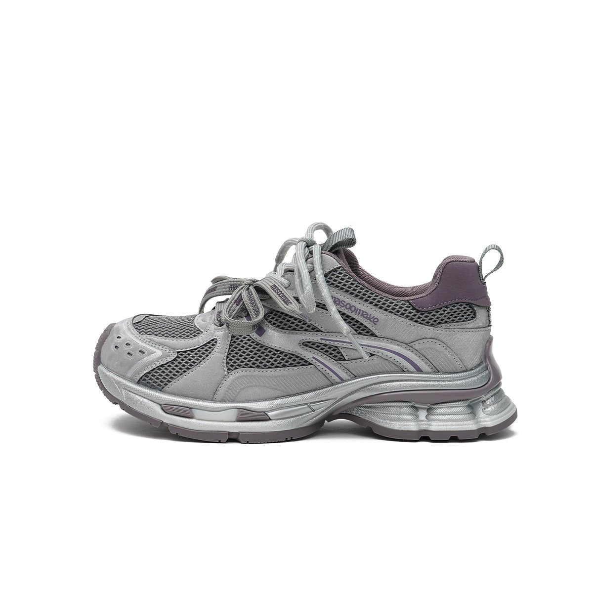 Retro Chunky Mesh Double Lace Dad Sneakers