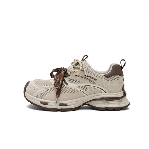 Retro Chunky Mesh Double Lace Dad Sneakers