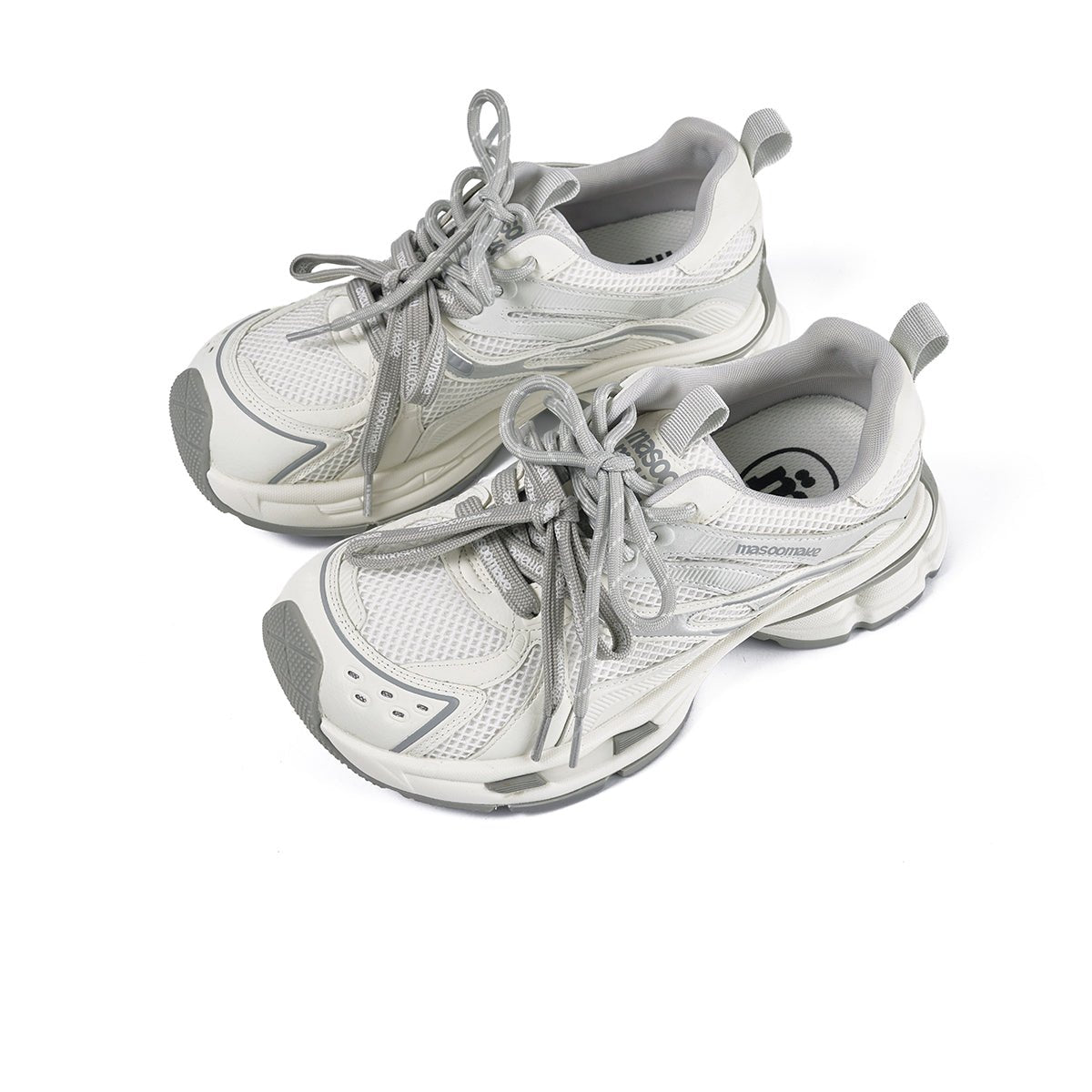 Retro Chunky Mesh Double Lace Dad Sneakers