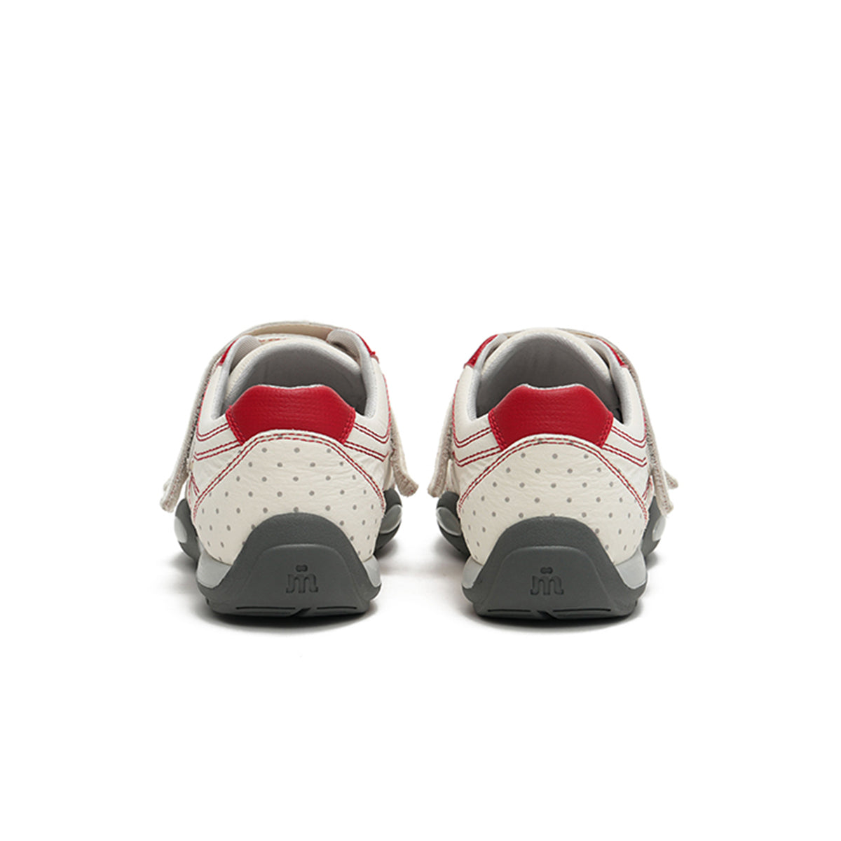 Retro Polka Dot Triple Strap Sneakers