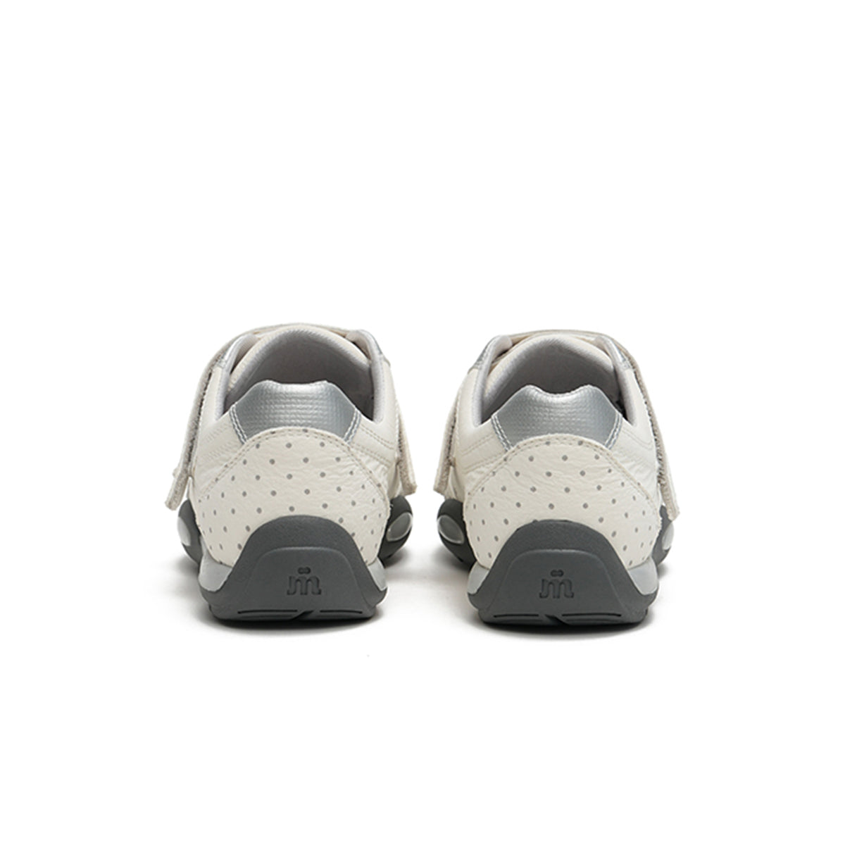 Retro Polka Dot Triple Strap Sneakers