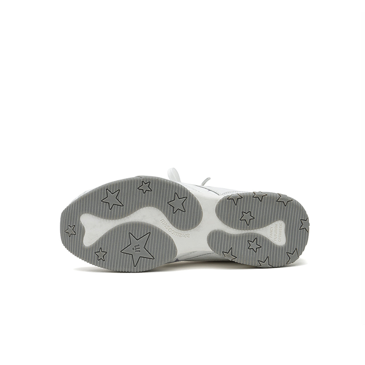 Retro Printed Panel Low Top Sneakers with Star Detail Sole