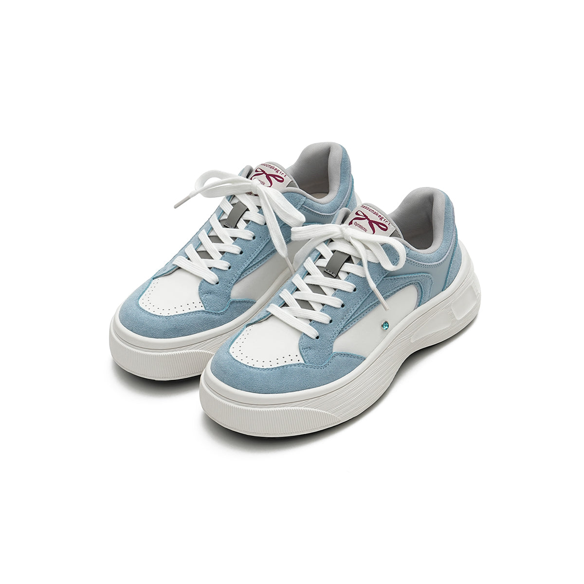 retro vintage sneakers all blue 2