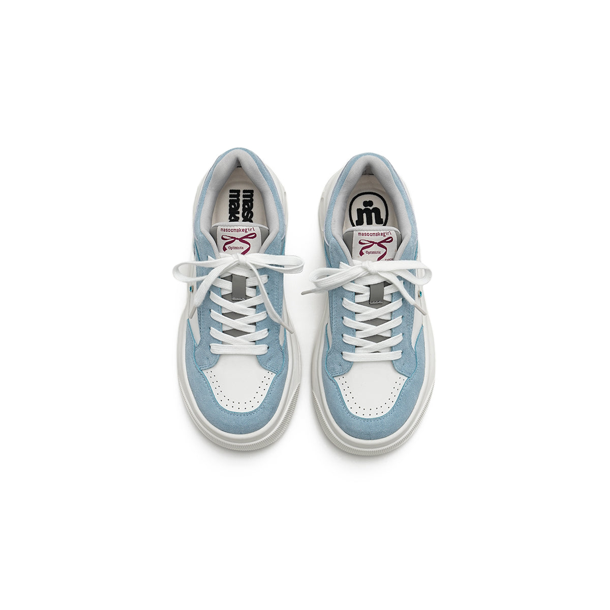 retro vintage sneakers all blue 3