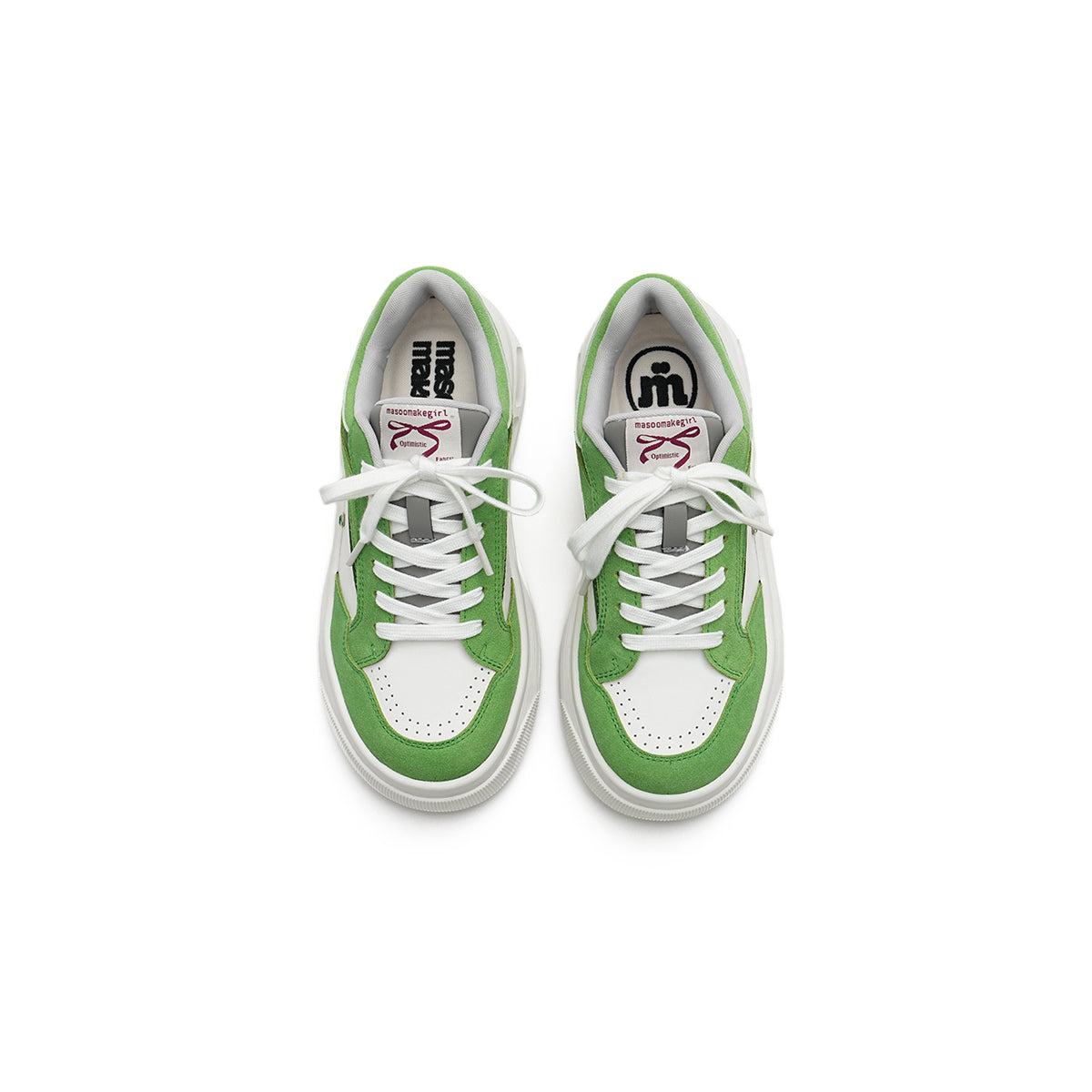 retro vintage sneakers all green 5