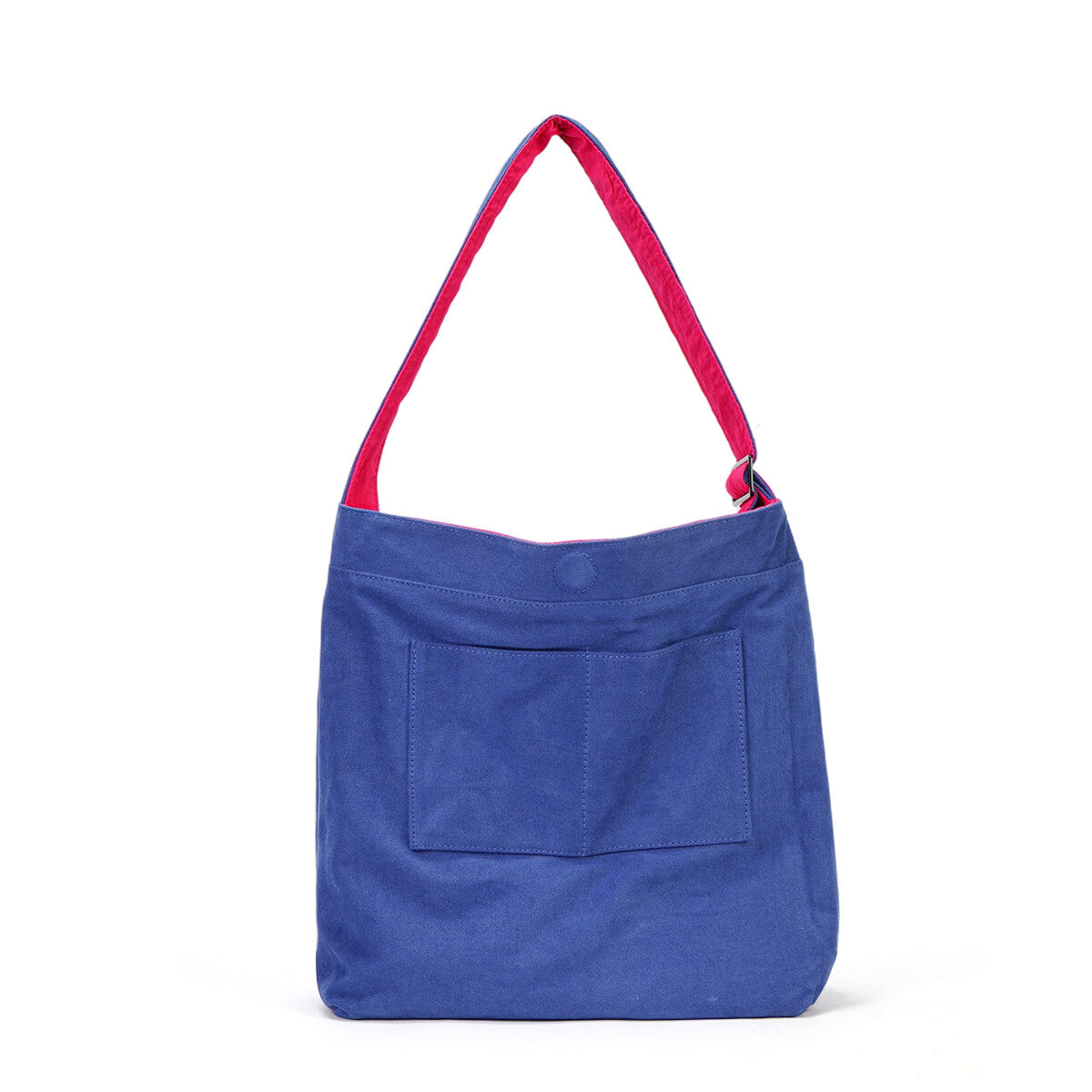 Reversible Pleated Laptop Tote Bag – Dual-Color Large Capacity Shoulder Bag