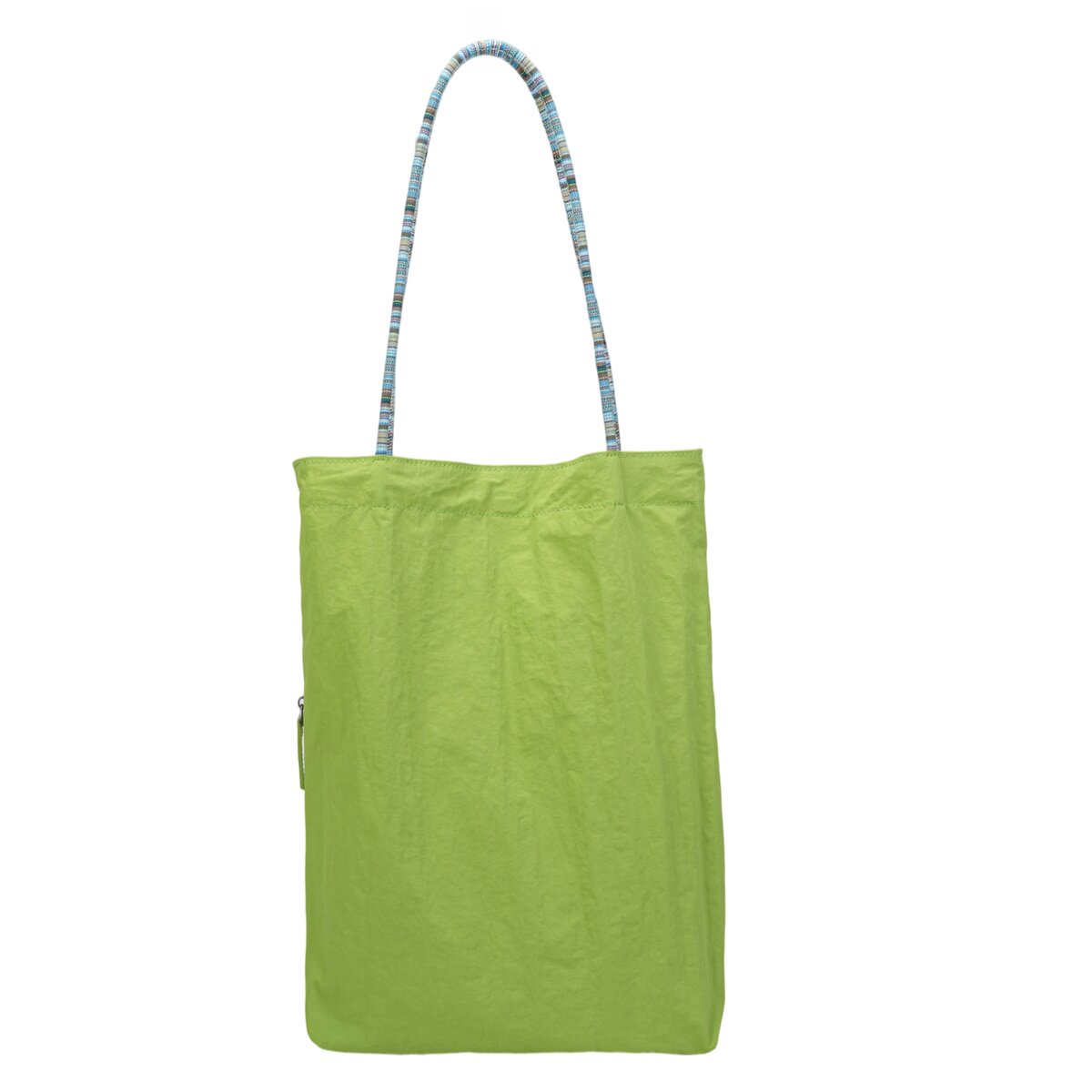 Reversible Ramie Linen Tote Bag – Ultra-Light 2-in-1 Dual-Color Shoulder Bag with Woven Strap