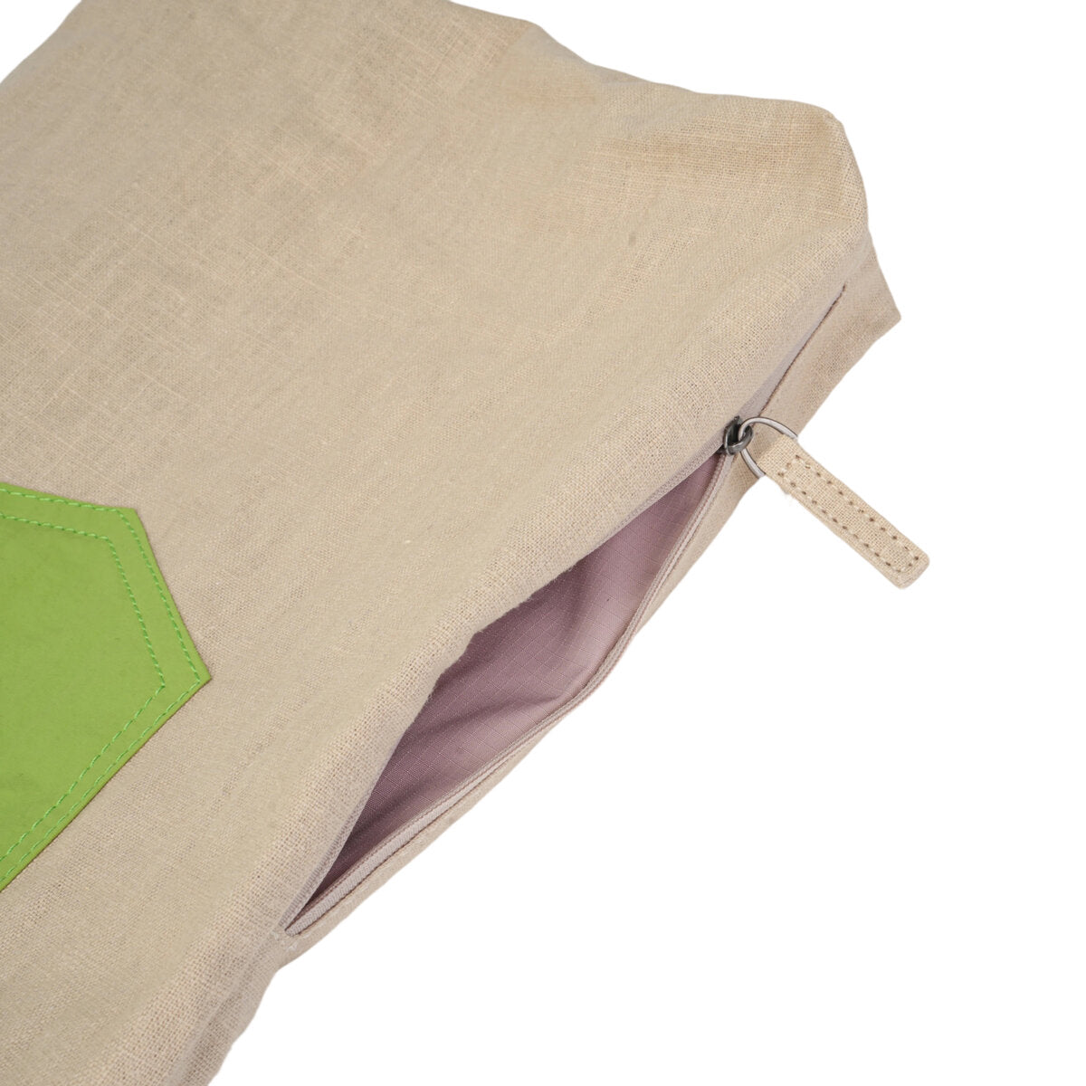 Reversible Ramie Linen Tote Bag – Ultra-Light 2-in-1 Dual-Color Shoulder Bag with Woven Strap