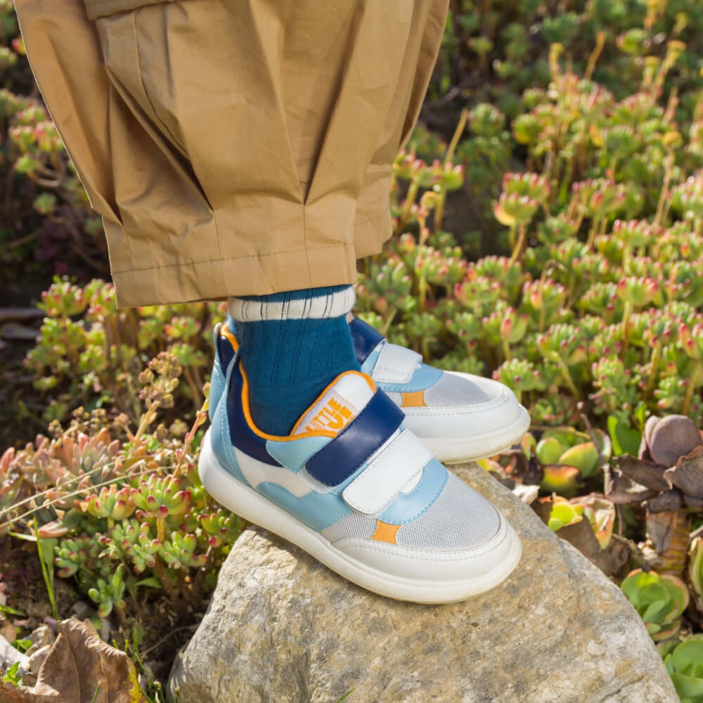 river extra lightweight kids sneakers all blue 6