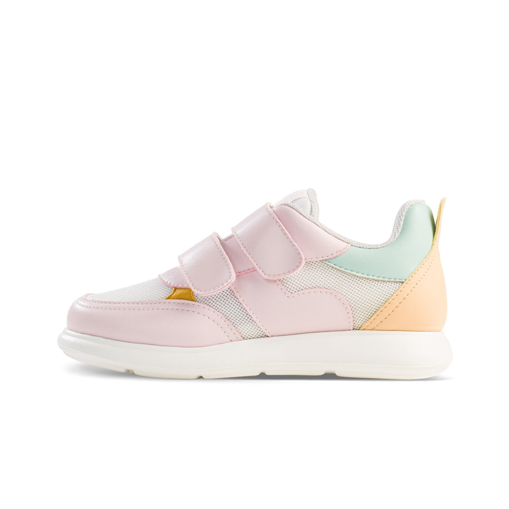 river extra lightweight kids sneakers all pink 1