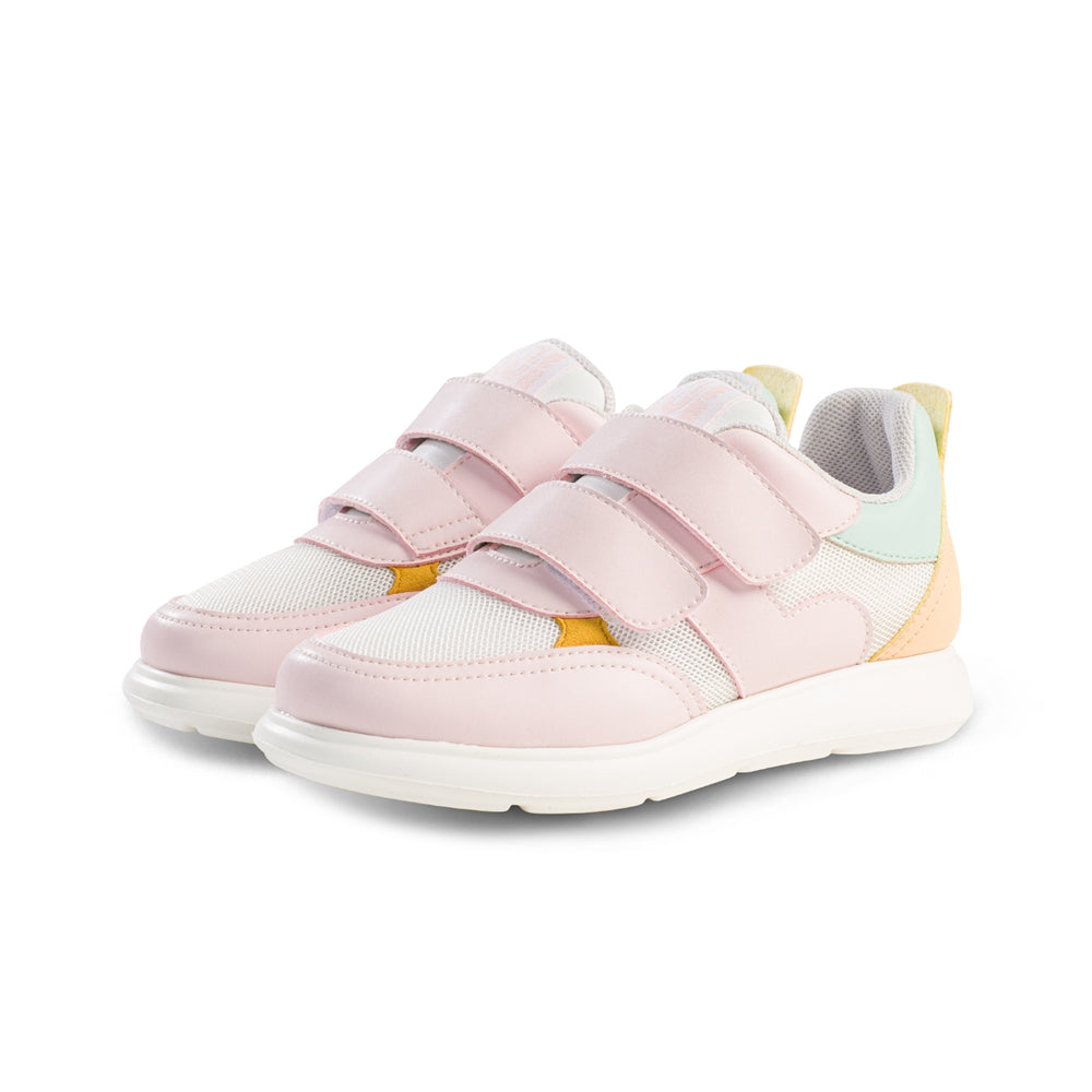 river extra lightweight kids sneakers all pink 3
