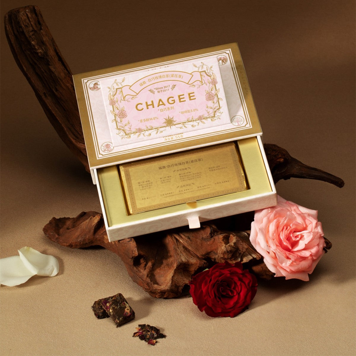 Rose Velvet White Tea – White Chocolate Series