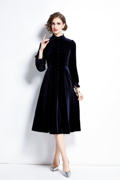 Royal Palace Velvet Dress - 0cm