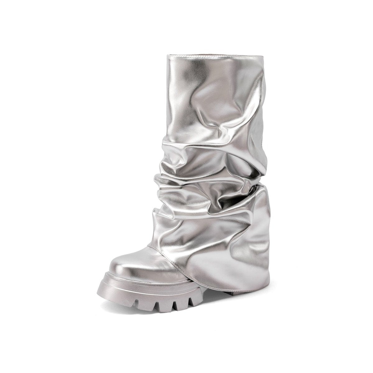 ruched - leather - round - toe - boots_all_silver_3.jpg