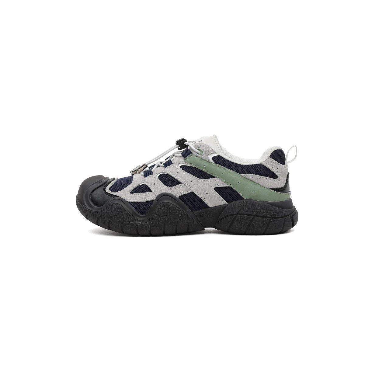 rugged hiking sneakers all navy 1