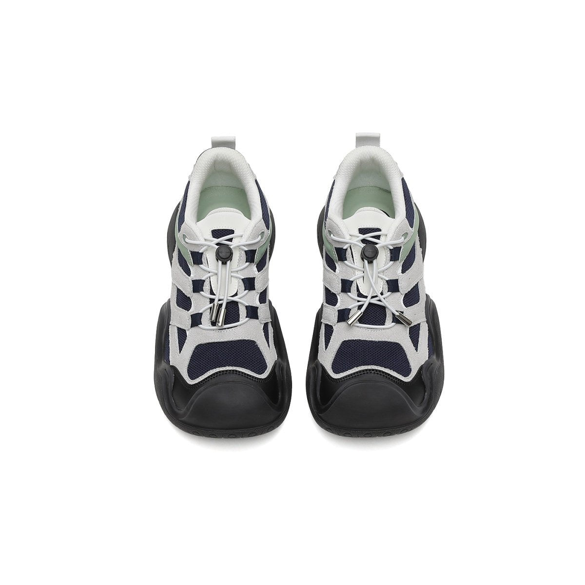 rugged hiking sneakers all navy 5