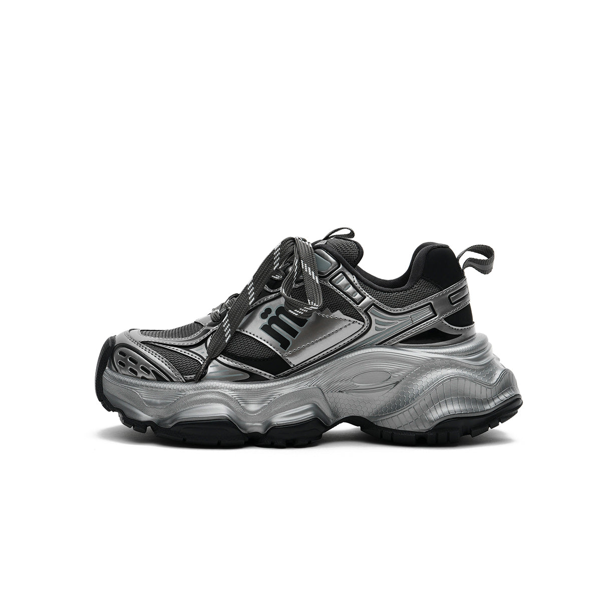 rugged platform sneakers all charcoal 1