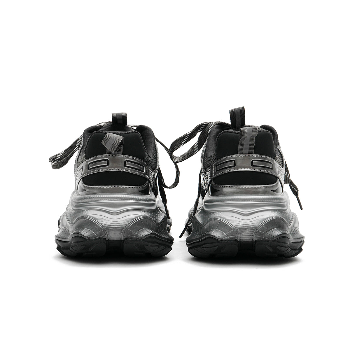 rugged platform sneakers all charcoal 3