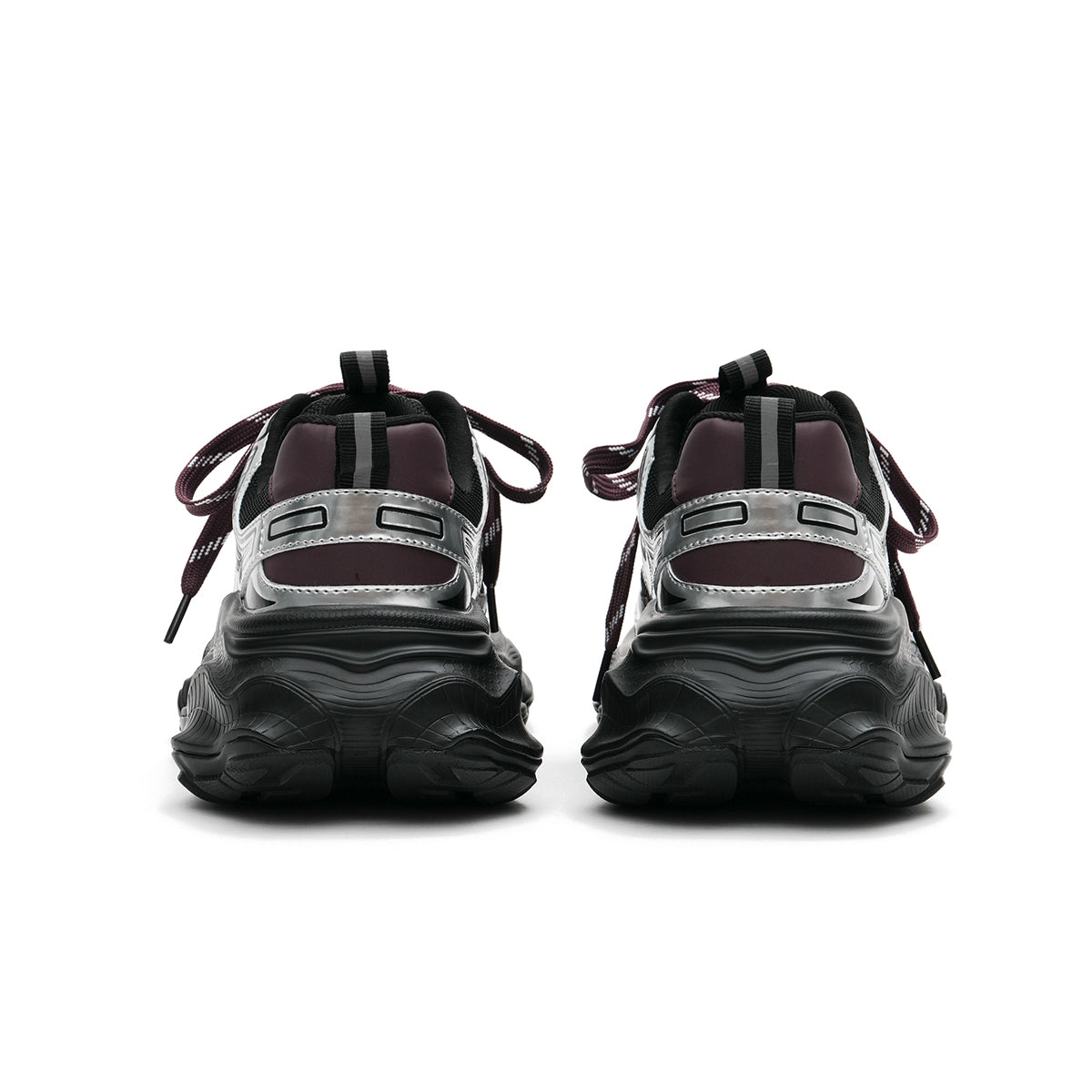 rugged platform sneakers all maroon 3