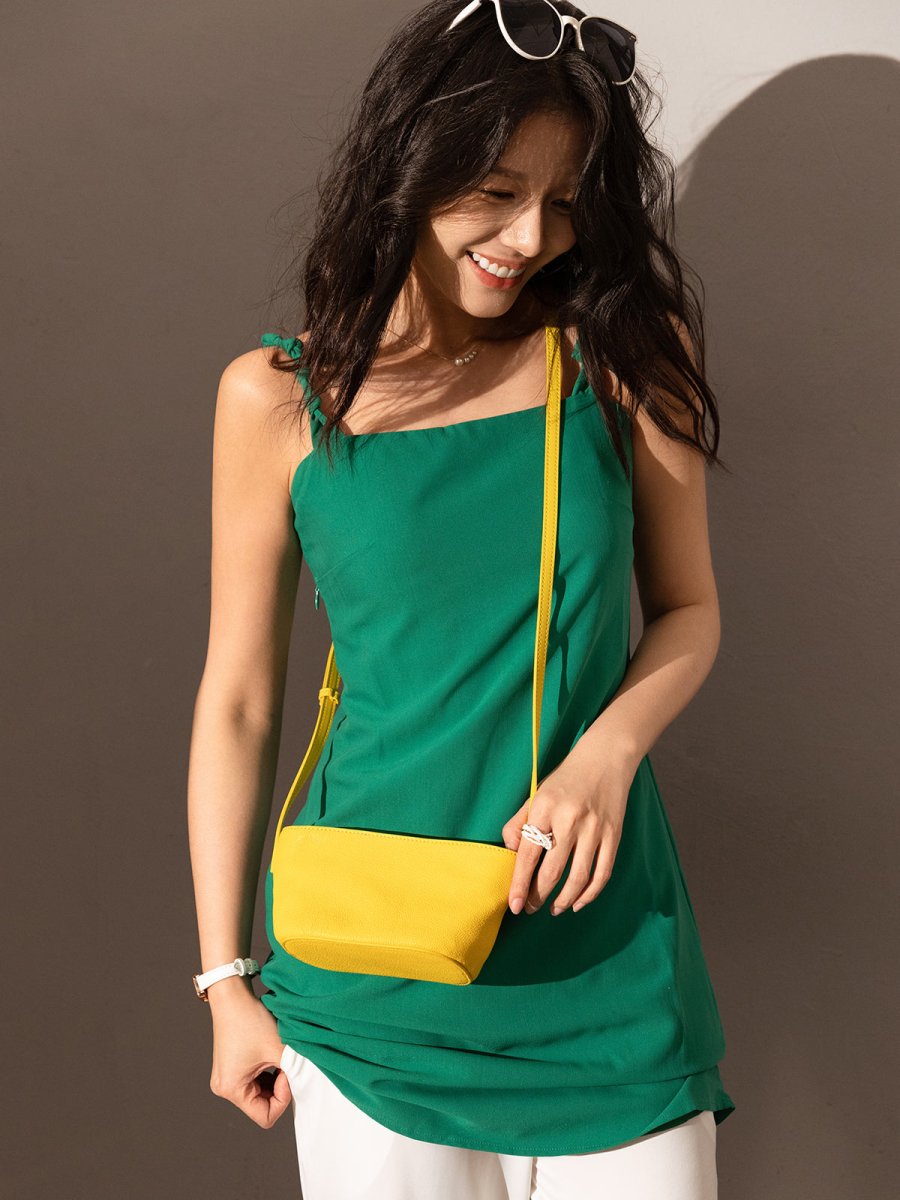 Samantha Zip Top Crossbody Shoulder Bag - 0cm