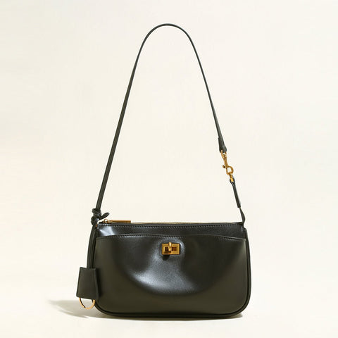 Santa Monica Leather Shoulder Bag