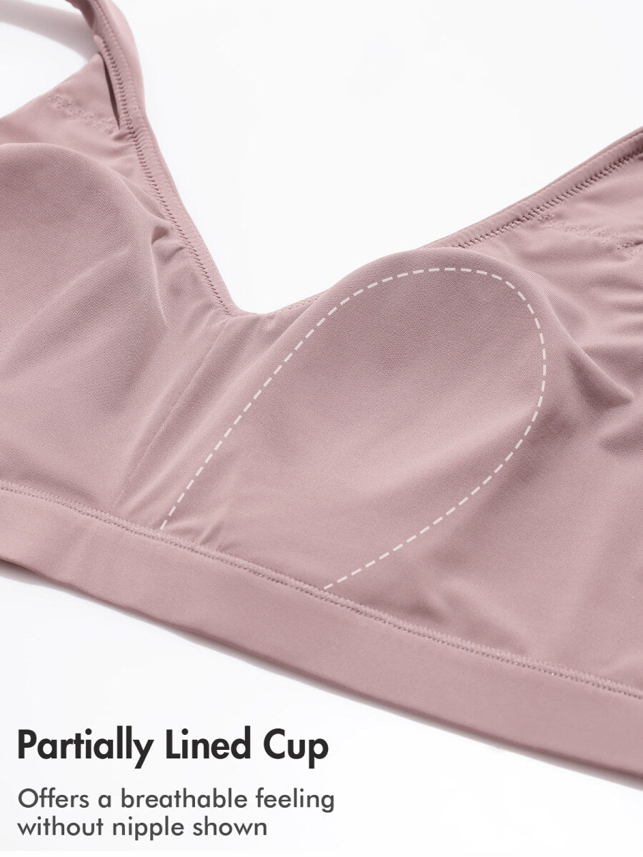 Seamless Full Coverage Wirefree Comfort Bralette