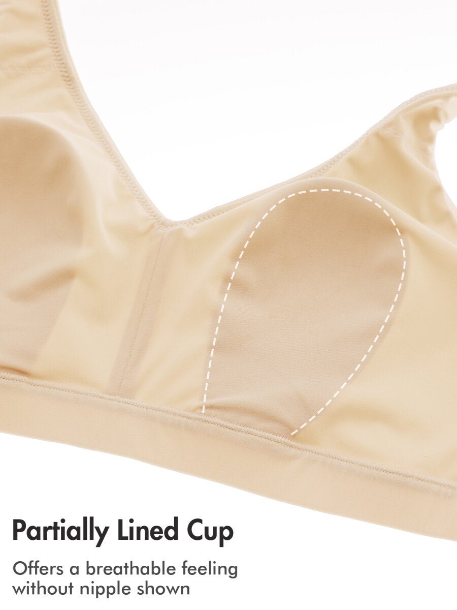 Seamless Full Coverage Wirefree Comfort Bralette