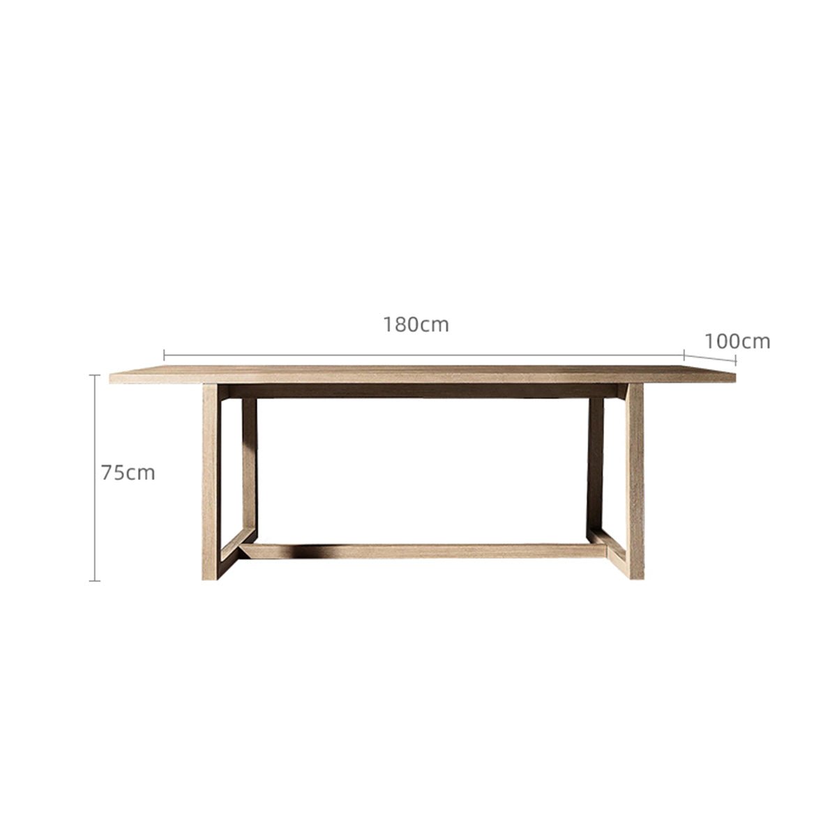 Sebastian Long Table - 0cm