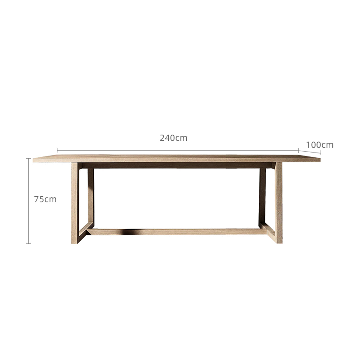sebastian long table 2.4m all 1