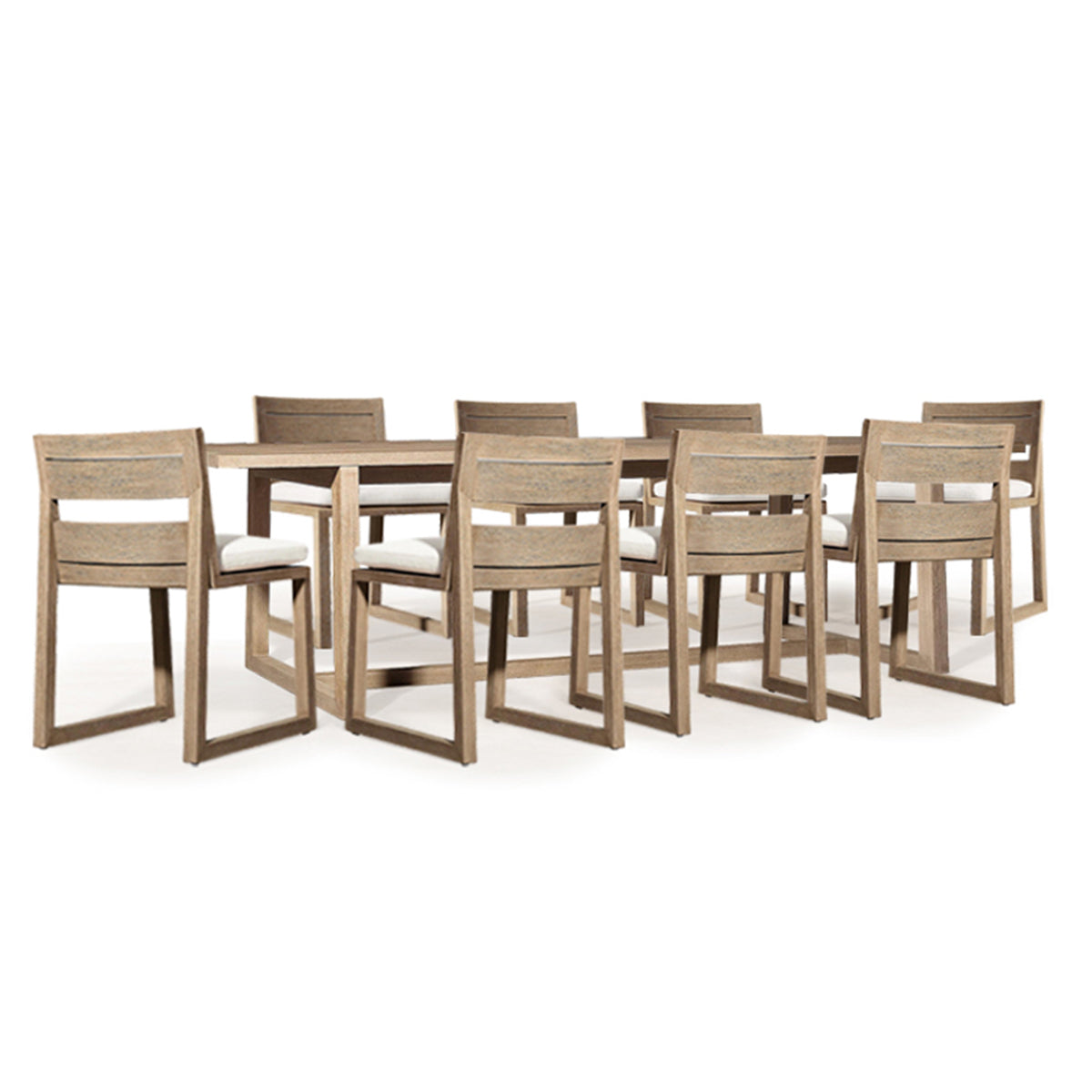 sebastian long table 2.4m mocha 4