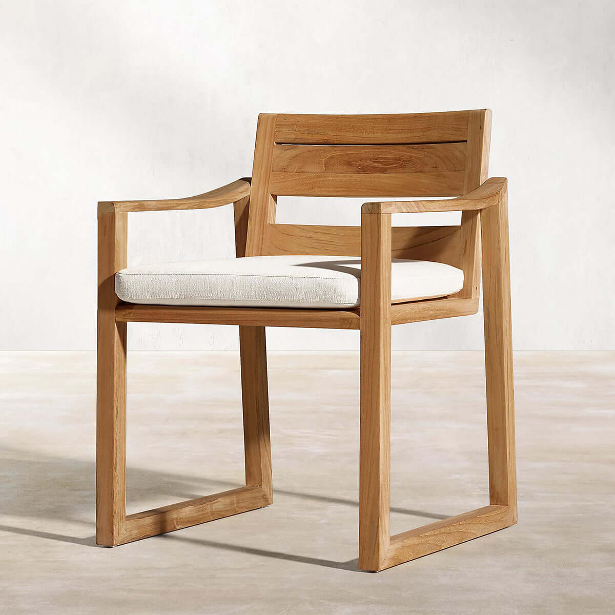 sebastian outdoor patio armchair natural 2